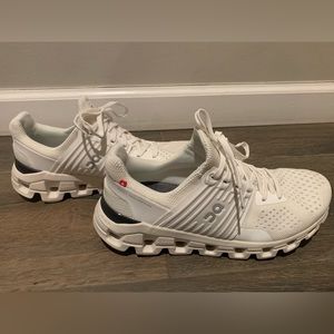 All White Women’s Cloudswift Running Shoe Size 7